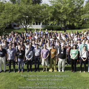2016 Gordon Research Conference on Post-Transcriptional Gene Regulation, Stowe, Vermont